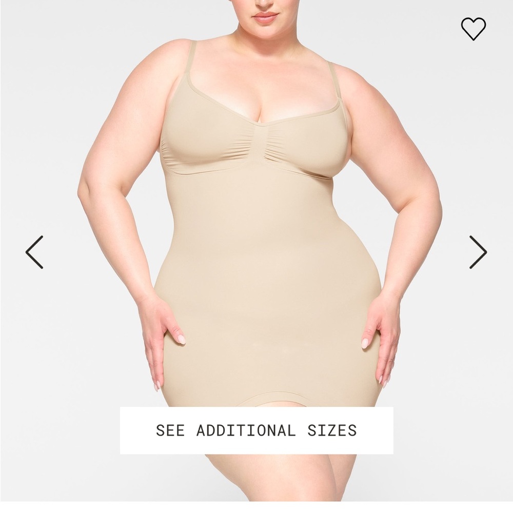 Skims shaping slip plus size